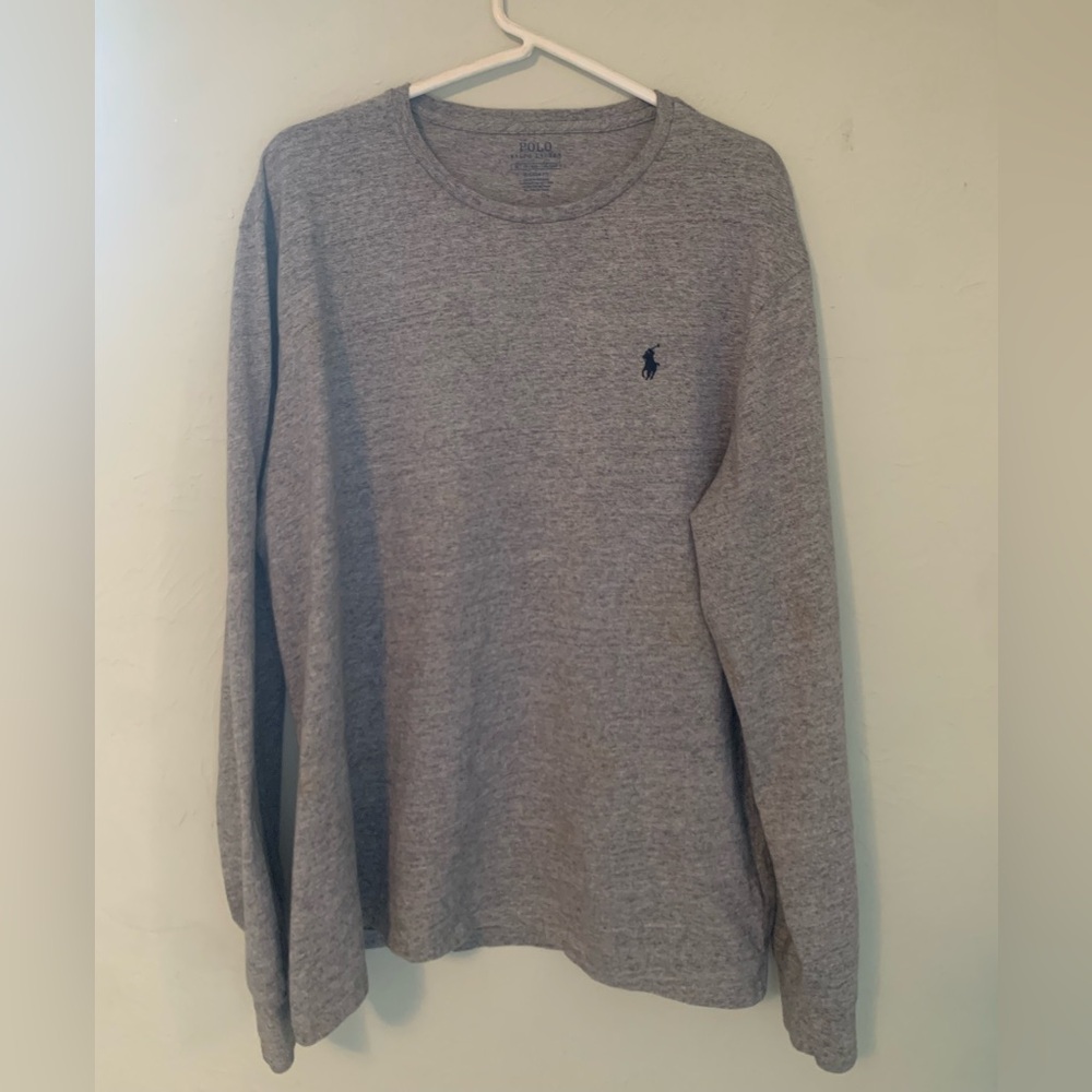 Polo Ralph Lauren Gray Long Sleeve Shirt